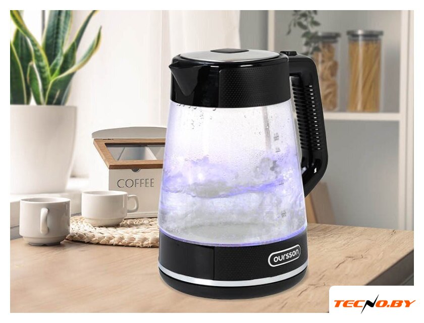 Электрический чайник Oursson KE1747G/BL - Изображение №8 — Интернет-Магазин TECNO.BY
