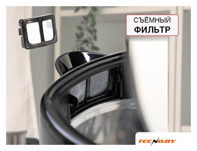 Электрический чайник Oursson KE1747G/BL - Изображение №5 — Интернет-Магазин TECNO.BY