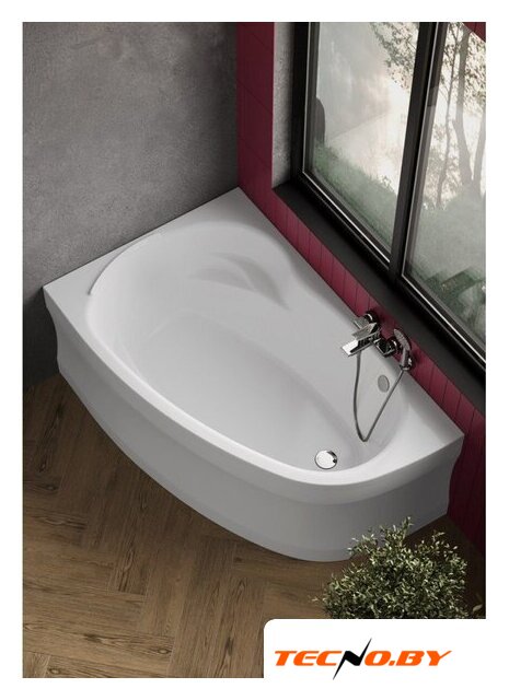 Ванна Bonito Home Emilia 140x90 R BH-EM-103-140P/St+BH-EM-140L/P (с ножками и экраном) - Изображение №6 — Интернет-Магазин TECNO.BY