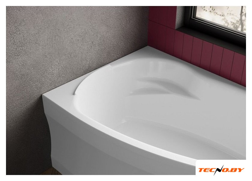 Ванна Bonito Home Emilia 140x90 R BH-EM-103-140P/St+BH-EM-140L/P (с ножками и экраном) - Изображение №5 — Интернет-Магазин TECNO.BY