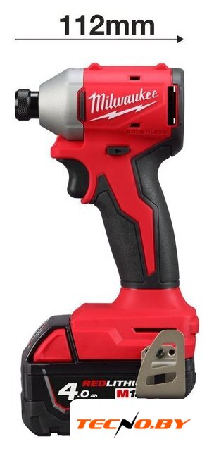 Винтоверт Milwaukee M18 BLIDRCMC-402C 4933499457 (с 2-мя АКБ, кейс) - Изображение №3 — Интернет-Магазин TECNO.BY