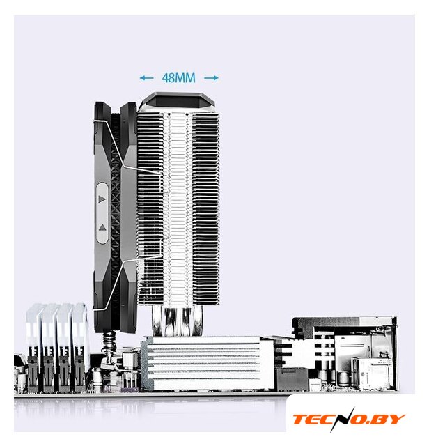Кулер для процессора DeepCool AS500 R-AS500-BKNLMN-G - Изображение №12 — Интернет-Магазин TECNO.BY