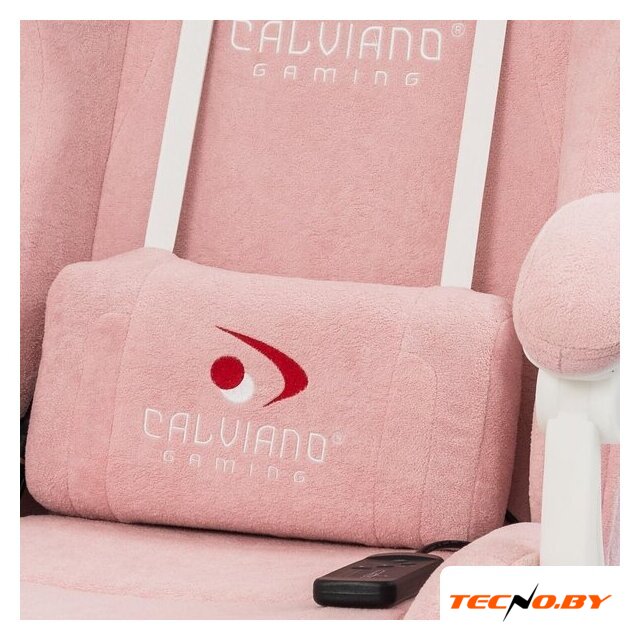 Игровое (геймерское) кресло Calviano Nero (pink plush) - Изображение №11 — Интернет-Магазин TECNO.BY