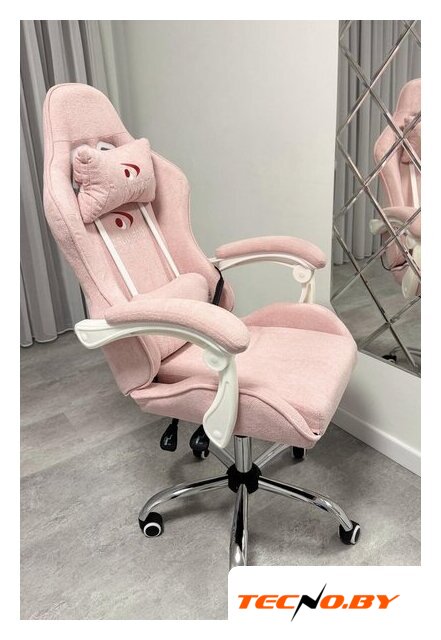 Игровое (геймерское) кресло Calviano Nero (pink plush) - Изображение №13 — Интернет-Магазин TECNO.BY
