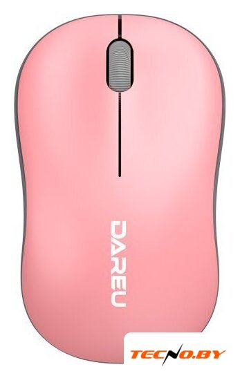 Мышь Dareu LM106G (розовый/серый) - Изображение №1 — Интернет-Магазин TECNO.BY