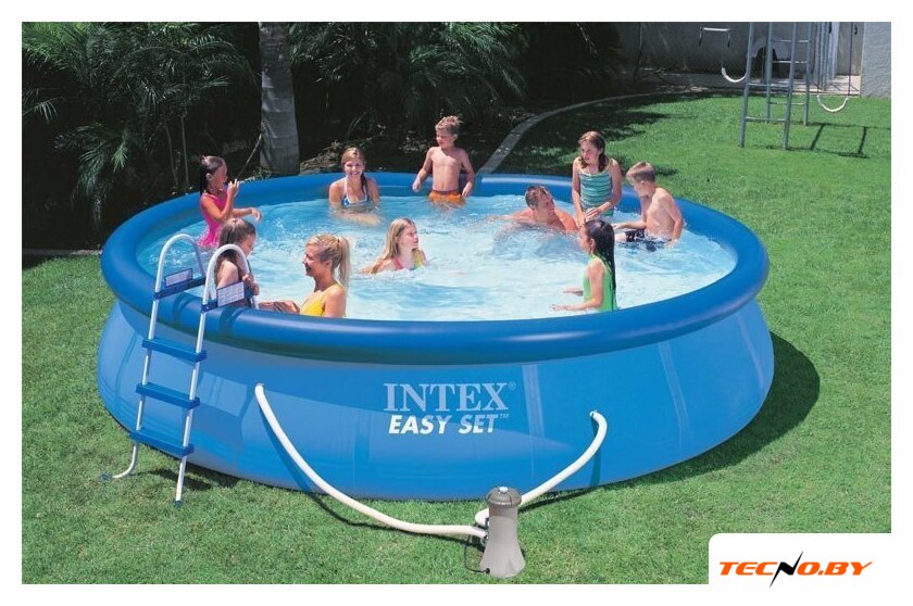 Надувной бассейн Intex Easy Set 26166 (457x107) - Изображение №6 — Интернет-Магазин TECNO.BY