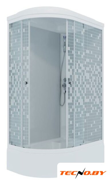 Душевая кабина Triton Коралл В3 120x80 R (мозаика) - Изображение №1 — Интернет-Магазин TECNO.BY