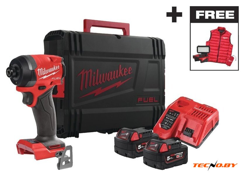 Винтоверт Milwaukee M18 FID3MC-502X 4933499450 (с 2-мя АКБ, кейс) - Изображение №1 — Интернет-Магазин TECNO.BY