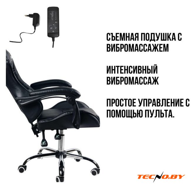 Игровое (геймерское) кресло Calviano Nero (green plush) - Изображение №15 — Интернет-Магазин TECNO.BY