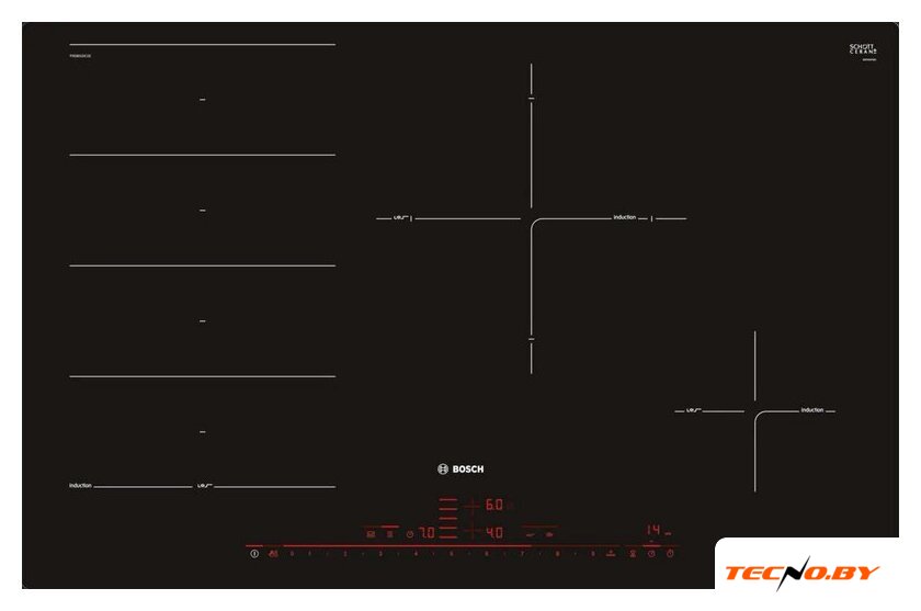 Варочная панель Bosch Serie 8 PXE801DC1E - Изображение №1 — Интернет-Магазин TECNO.BY