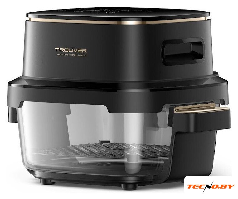 Аэрогриль (аэрофритюрница) Trouver Air Fryer AF20 Pro (черный) - Изображение №2 — Интернет-Магазин TECNO.BY