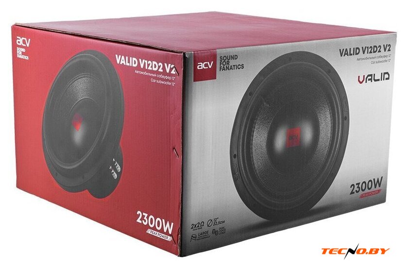 Головка сабвуфера ACV Valid V12D2 V2 - Изображение №8 — Интернет-Магазин TECNO.BY