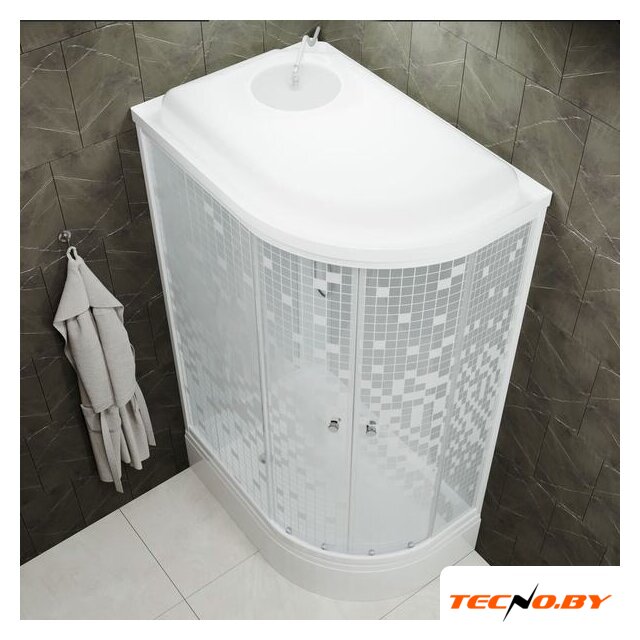 Душевая кабина Triton Коралл В3 120x80 L (мозаика) - Изображение №5 — Интернет-Магазин TECNO.BY