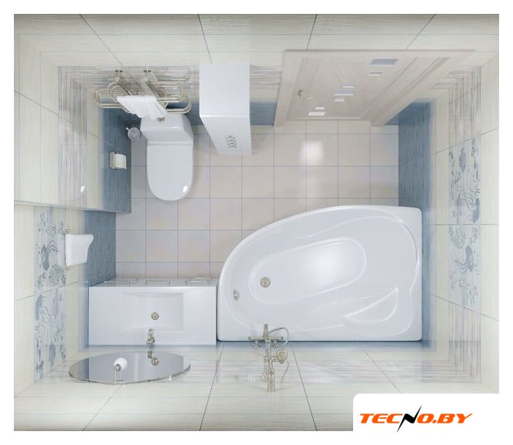 Ванна Triton Николь 160x100L (с каркасом, экраном и сифоном) - Изображение №4 — Интернет-Магазин TECNO.BY