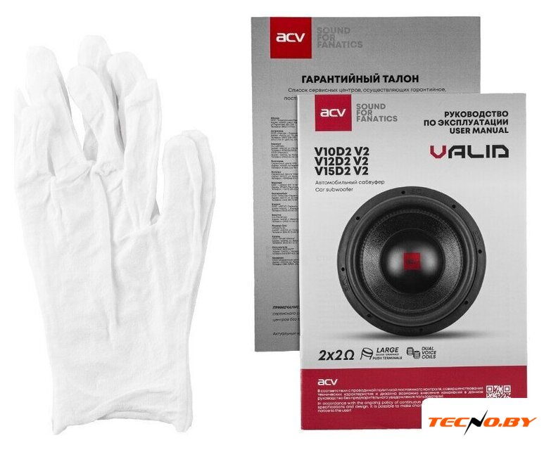 Головка сабвуфера ACV Valid V10D2 V2 - Изображение №7 — Интернет-Магазин TECNO.BY