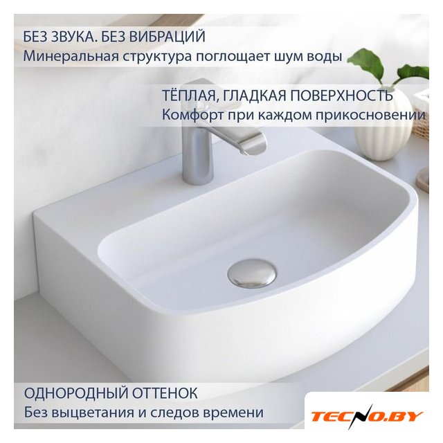 Умывальник Lauter Molara 21M451PW (Pure White) - Изображение №3 — Интернет-Магазин TECNO.BY