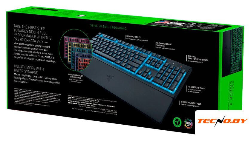 Клавиатура Razer Ornata V3 X - Изображение №9 — Интернет-Магазин TECNO.BY