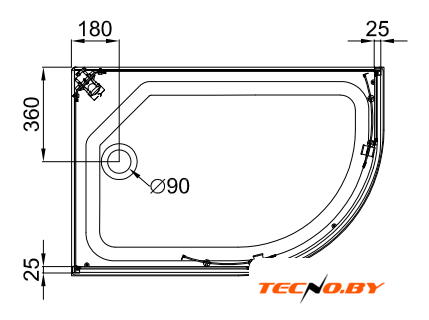Душевая кабина Triton Коралл А3 120x80 L (мозаика) - Изображение №11 — Интернет-Магазин TECNO.BY