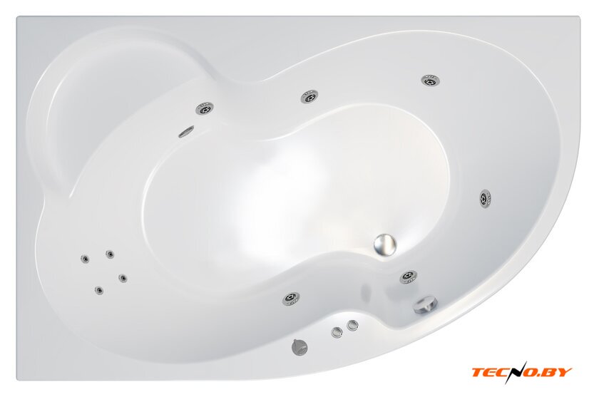 Ванна Triton Мари гидромассажная 170х110L Стандарт - Изображение №1 — Интернет-Магазин TECNO.BY