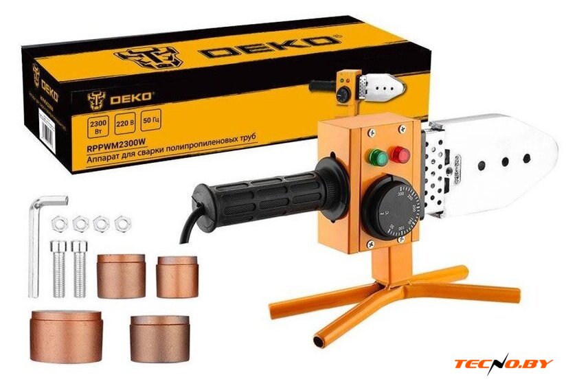 Аппарат для сварки труб Deko RPPWM2300W 083-3009 - Изображение №1 — Интернет-Магазин TECNO.BY