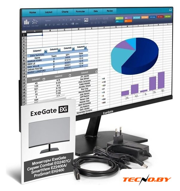 Монитор ExeGate ProSmart EH2400 EX300419RUS - Изображение №5 — Интернет-Магазин TECNO.BY