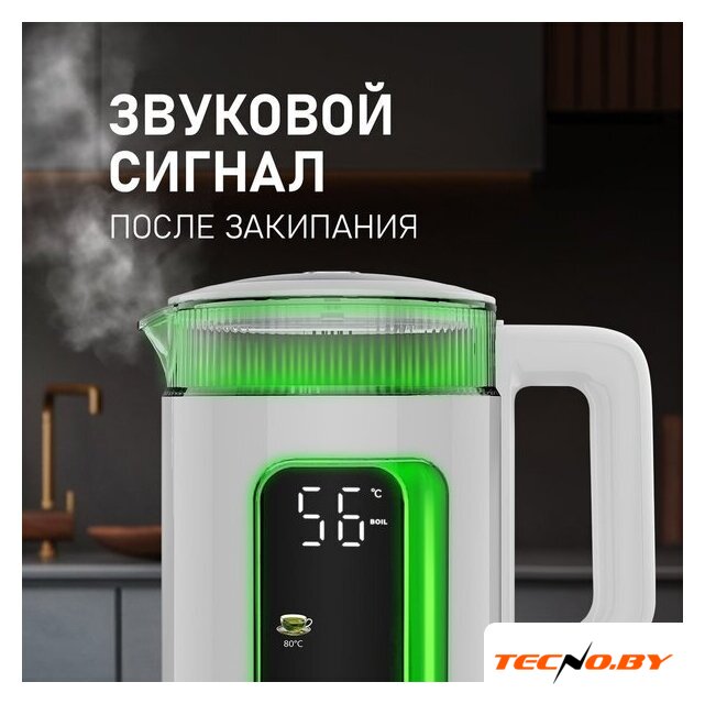 Электрический чайник Weissgauff WK 1520 Dw Touch BodyCool - Изображение №23 — Интернет-Магазин TECNO.BY