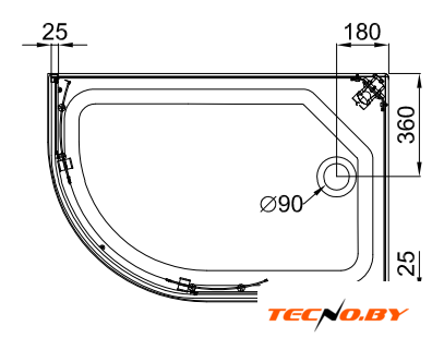 Душевая кабина Triton Коралл А3 120x80 R (мозаика) - Изображение №11 — Интернет-Магазин TECNO.BY
