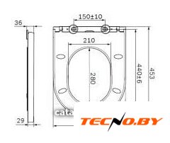 Сиденье для унитаза AM.PM Spirit C707858WH - Изображение №2 — Интернет-Магазин TECNO.BY
