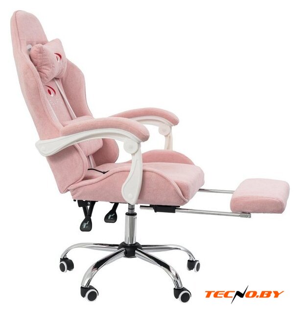 Игровое (геймерское) кресло Calviano Amarone (pink plush) - Изображение №2 — Интернет-Магазин TECNO.BY