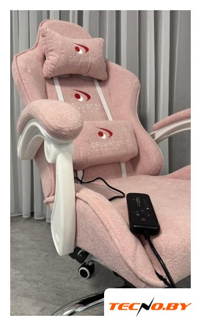 Игровое (геймерское) кресло Calviano Amarone (pink plush) - Изображение №15 — Интернет-Магазин TECNO.BY