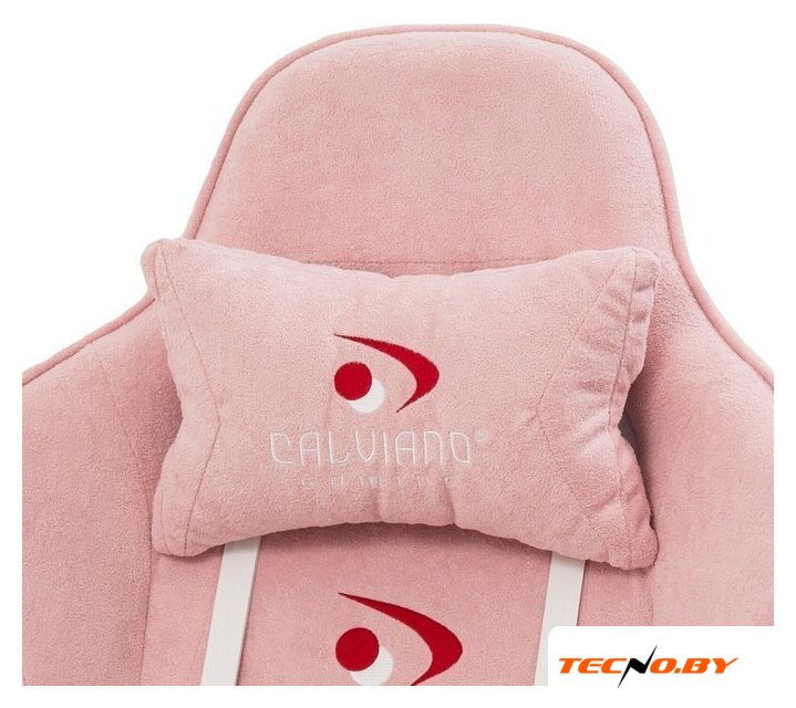 Игровое (геймерское) кресло Calviano Amarone (pink plush) - Изображение №6 — Интернет-Магазин TECNO.BY