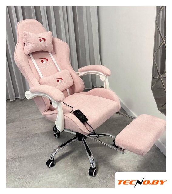 Игровое (геймерское) кресло Calviano Amarone (pink plush) - Изображение №12 — Интернет-Магазин TECNO.BY