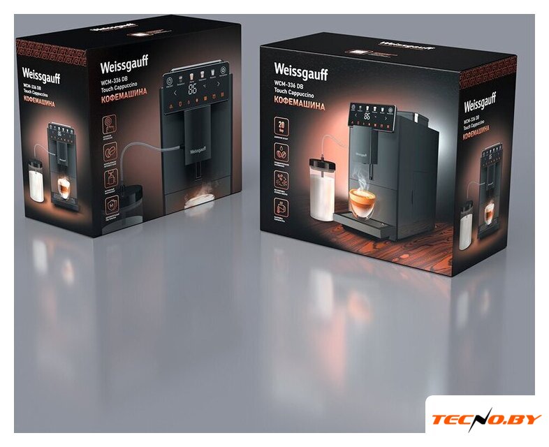 Кофемашина Weissgauff WCM-336 DB Touch Cappuccino - Изображение №22 — Интернет-Магазин TECNO.BY