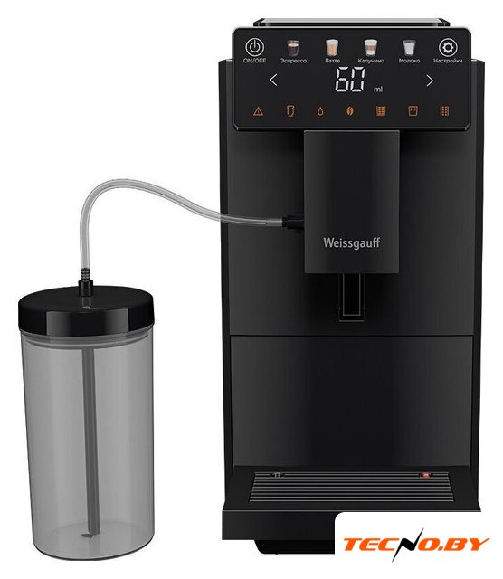 Кофемашина Weissgauff WCM-336 DB Touch Cappuccino - Изображение №1 — Интернет-Магазин TECNO.BY