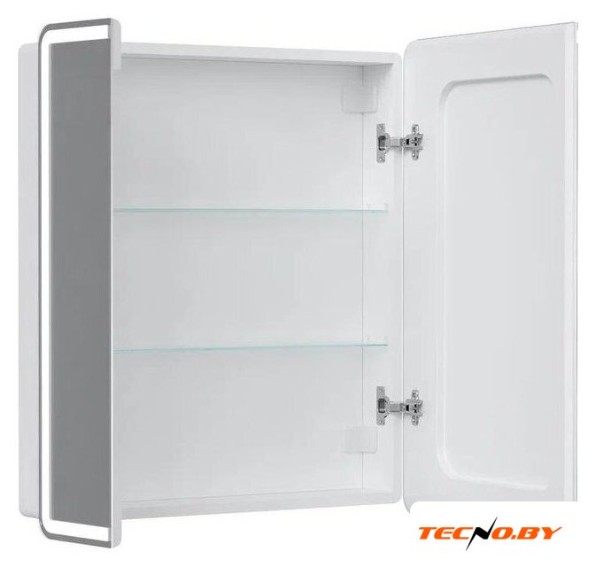  EQUIL Шкаф с зеркалом Nice LED 70 с часами - Изображение №3 — Интернет-Магазин TECNO.BY
