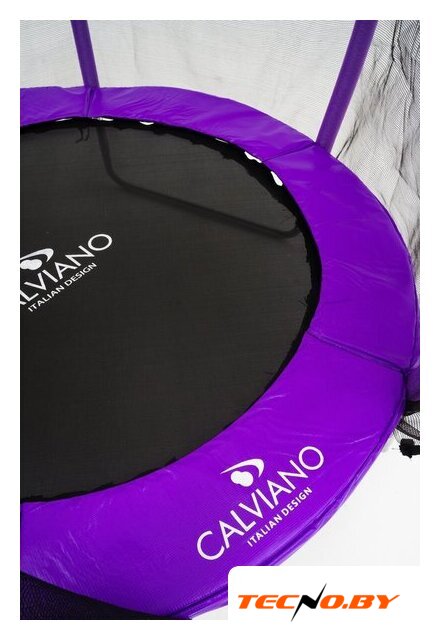 Батут Calviano Outside Master Purple 140 см - 4.5ft (внешняя сетка, без лестницы) - Изображение №2 — Интернет-Магазин TECNO.BY