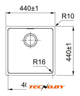 Кухонная мойка Franke FEX 210-40 127.0688.781 (стальной) - Изображение №3 — Интернет-Магазин TECNO.BY