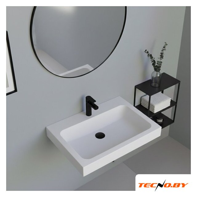 Умывальник Lauter Miletta 2161491PW (Pure White) - Изображение №7 — Интернет-Магазин TECNO.BY