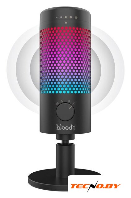 Проводной микрофон A4Tech Bloody GM50 Pro (черный) - Изображение №1 — Интернет-Магазин TECNO.BY