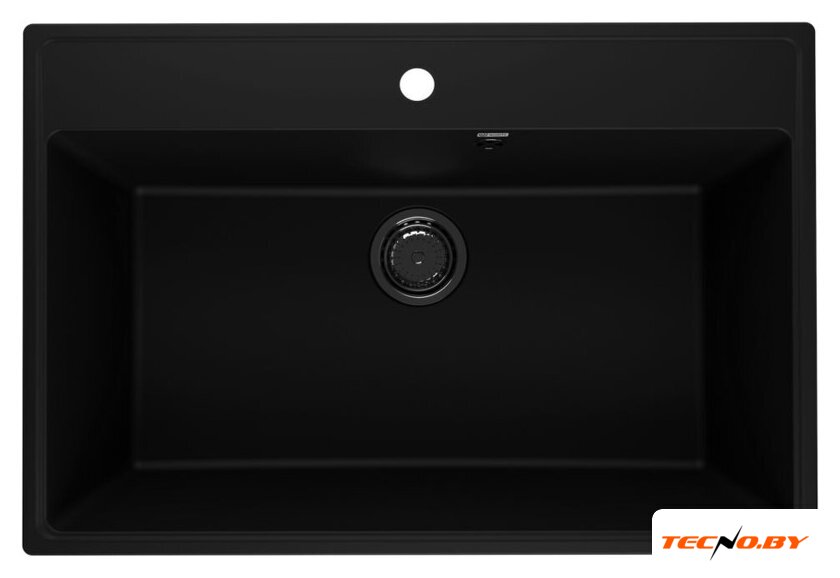 Кухонная мойка Ulgran Quartz Forte 760 (уголь) - Изображение №1 — Интернет-Магазин TECNO.BY