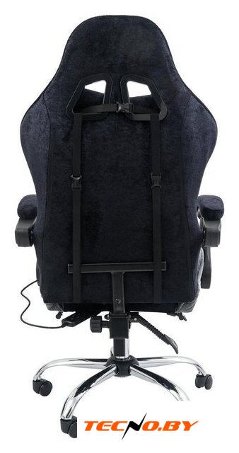 Игровое (геймерское) кресло Calviano Amarone (black-grey plush) - Изображение №10 — Интернет-Магазин TECNO.BY