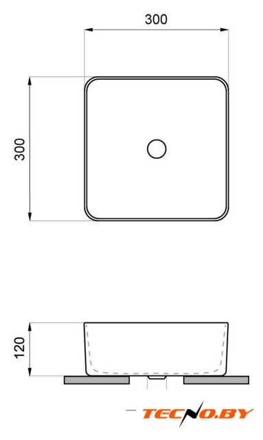 Умывальник Wellsee FreeDom 2.0 323006000 - Изображение №9 — Интернет-Магазин TECNO.BY