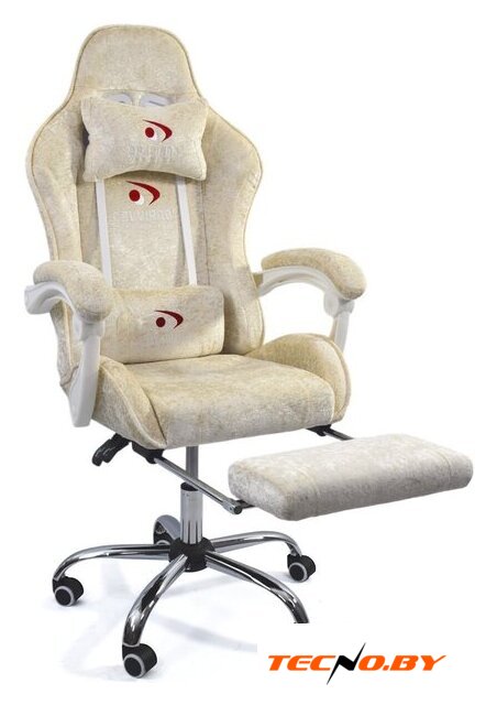 Игровое (геймерское) кресло Calviano Amarone (beige plush) - Изображение №2 — Интернет-Магазин TECNO.BY