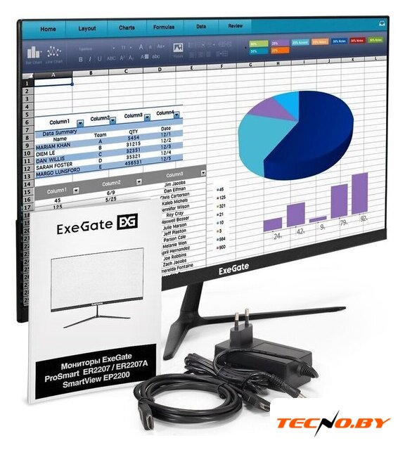 Монитор ExeGate ProSmart ER2207 EX300341RUS - Изображение №5 — Интернет-Магазин TECNO.BY
