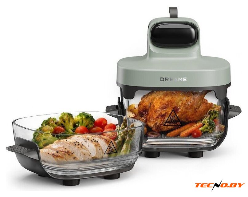 Аэрогриль (аэрофритюрница) Dreame Air Fryer PT60 (зеленый) - Изображение №1 — Интернет-Магазин TECNO.BY