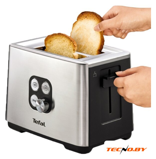 Тостер Tefal TT420D30 - Изображение №3 — Интернет-Магазин TECNO.BY