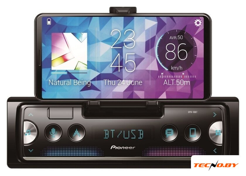 USB-магнитола Pioneer SPH-10BT - Изображение №1 — Интернет-Магазин TECNO.BY