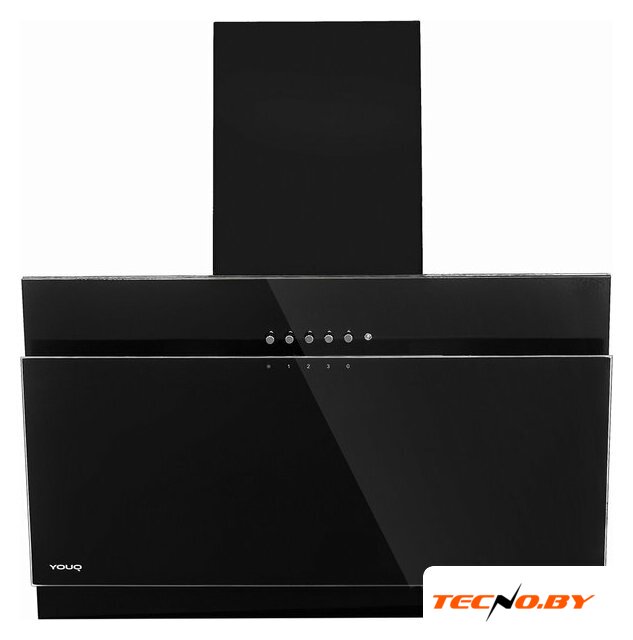 Кухонная вытяжка YOUQ Yumi WL 1080 P 60 BL (черный) - Изображение №1 — Интернет-Магазин TECNO.BY