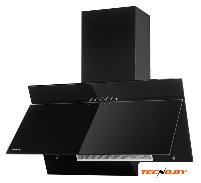 Кухонная вытяжка YOUQ Yumi WL 1080 P 60 BL (черный) - Изображение №3 — Интернет-Магазин TECNO.BY