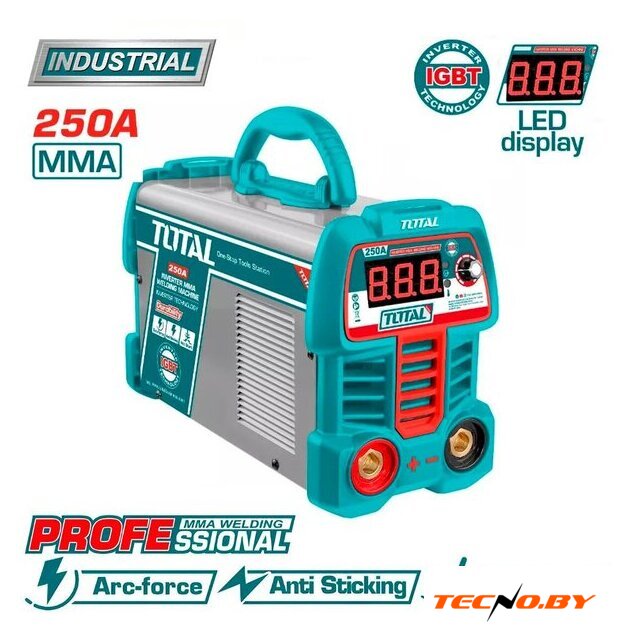 Сварочный инвертор Total TW225069 - Изображение №1 — Интернет-Магазин TECNO.BY